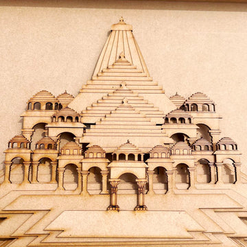 Big Jharokha Set with Ram Mandir with Free Shipping